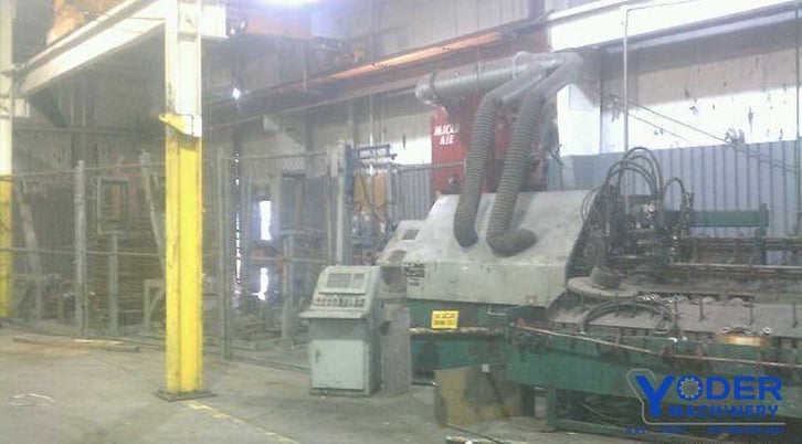 KRB #10-16, rebar straightening & cut machine, adjustable to 360 FPM, #59799 - Image 6