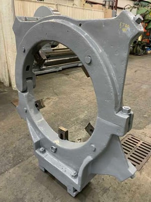100" x 580" Betts #57R, engine lathe, 63.5" SOCS, face plate type 96" chuck, digital read out, #71093 - Image 9