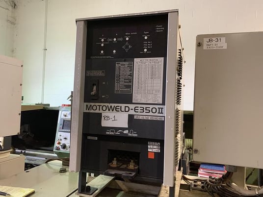 Motoman, EA1400N, 6-Axis CNC robotic dual arm dual trunion weld cell, 2005 - Image 10