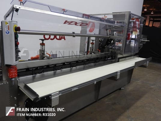 Adco #15D105SS, semi-automatic, Stainless Steel, horizontal, continous motion, hot melt glue cartoner, 25-120 - Image 2