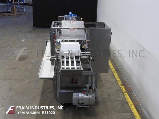 Adco #15D105SS, semi-automatic, Stainless Steel, horizontal, continous motion, hot melt glue cartoner, 25-120 - Image 4