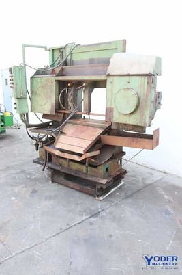 16" x 18" Wellsaw #14, horizontal band saw, 15.4' x 1-1/4" blade, 460 FPM, 1974 - Image 2