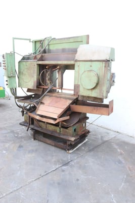 16" x 18" Wellsaw #14, horizontal band saw, 15.4' x 1-1/4" blade, 460 FPM, 1974 - Image 4