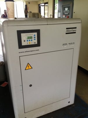 1500-1550 cfm, Atlas Copco #FD-750, air dryer, water cooled, 2008 - Image 3