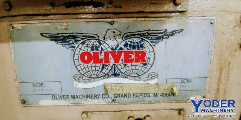 Oliver #2094-SP, saw, serial #206632, #71853 - Image 6