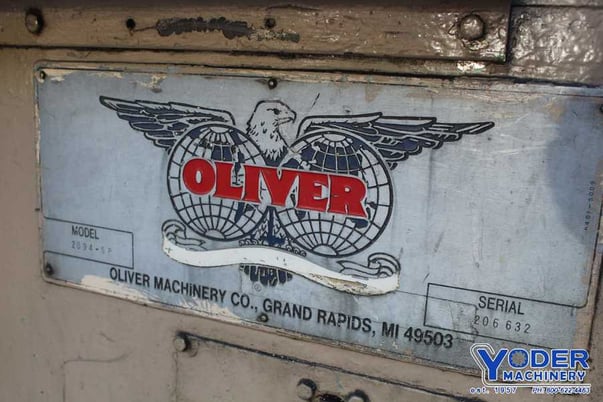 Oliver #2094-SP, saw, serial #206632, #71853 - Image 8