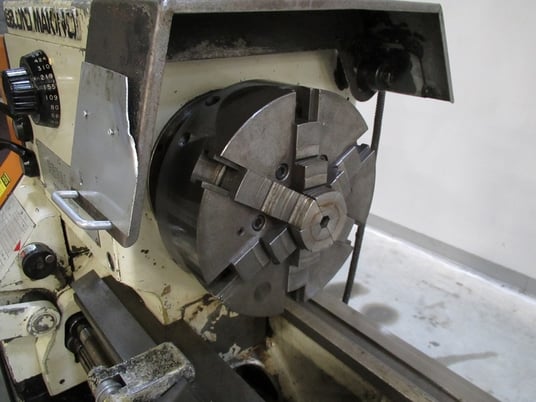 19" x 102" LeBlond #Makino-Servo-Shift, 10 HP, 1600 RPM, 6-jaw 12" chuck, inch/metric, 1990, TK-21101 - Image 3