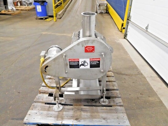 Small Gizzard Defatter #SBSD6581, 1.5 HP, 1725/1425 RPM, 3 Ph. 208-230/460 V., 50/60 Hz - Image 5