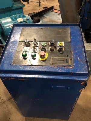 75 Ton, Minster #P2-75, straight side double crank press, 3" stroke, 4" slide adjustment, 17" Shut Height - Image 3