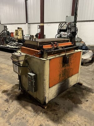 36" x .09" Durant straightener, 7-rolls, 2 pinch, 4 coil breaker rolls, #13927B - Image 2