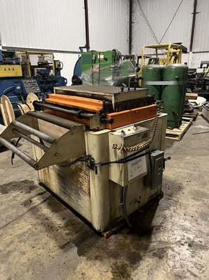 36" x .09" Durant straightener, 7-rolls, 2 pinch, 4 coil breaker rolls, #13927B - Image 3