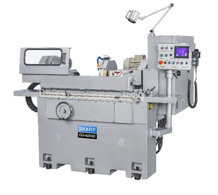 9.9" x 19" Sharp #OD-1020SE, outside dimension hydraulic grinder, PLC Control, universal table, new - Image 1