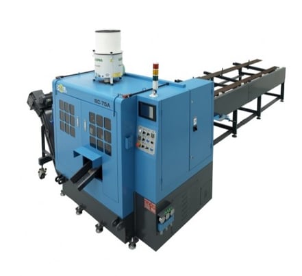 3" DoAll #SC-75A, circular saw, 30-150 RPM, 15 HP, 11.2" blade, automatic chip conveyor, new - Image 2