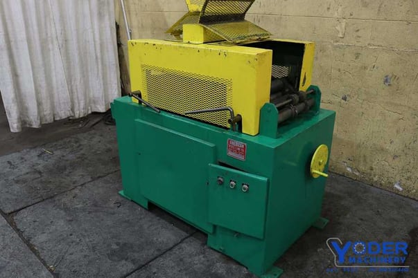 American #1000, 7-roll straightener, straight edge, 12" width, 2-1/2" roll diameter, #61622 - Image 2