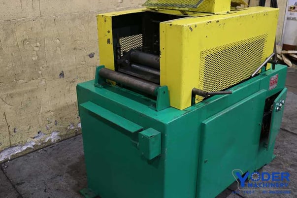 American #1000, 7-roll straightener, straight edge, 12" width, 2-1/2" roll diameter, #61622 - Image 3