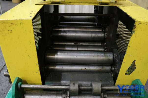 American #1000, 7-roll straightener, straight edge, 12" width, 2-1/2" roll diameter, #61622 - Image 5