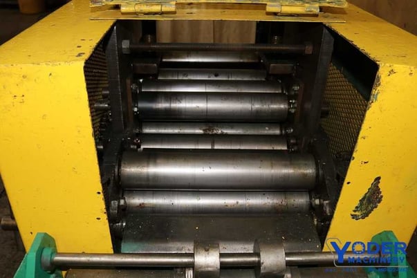 American #1000, 7-roll straightener, straight edge, 12" width, 2-1/2" roll diameter, #61622 - Image 6