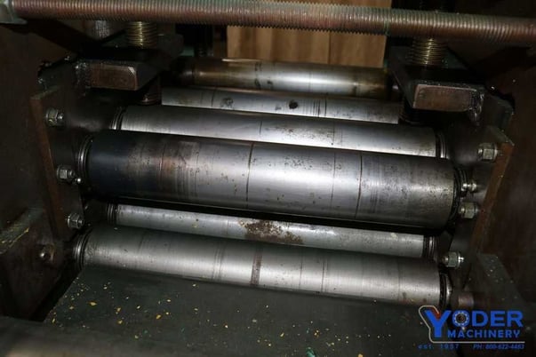 American #1000, 7-roll straightener, straight edge, 12" width, 2-1/2" roll diameter, #61622 - Image 7