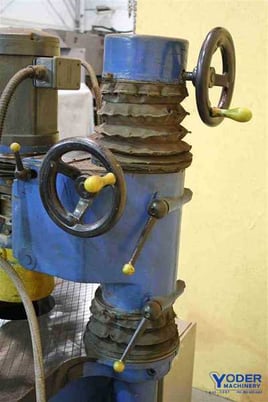 OP Op Master, single spindle vertical profile grinder, 24" x32"tbl,tilting spindle, 2 HP, #54257 - Image 5