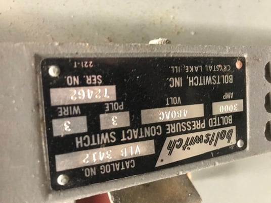 3000 Amp. Cregier Electric /Boltswitch, VLB-3412,208/120V, fusible type, Nema 1 (2 available) - Image 3