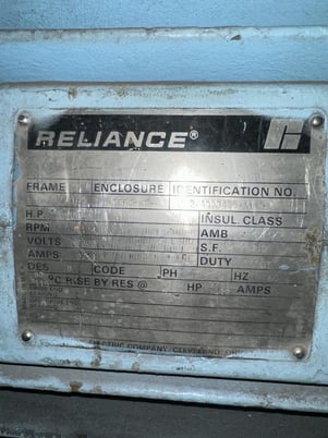 450 HP 1194 RPM Reliance, Frame 5810S, TEFC, Sleeve, rebuilt, 2300 Volts - Image 2