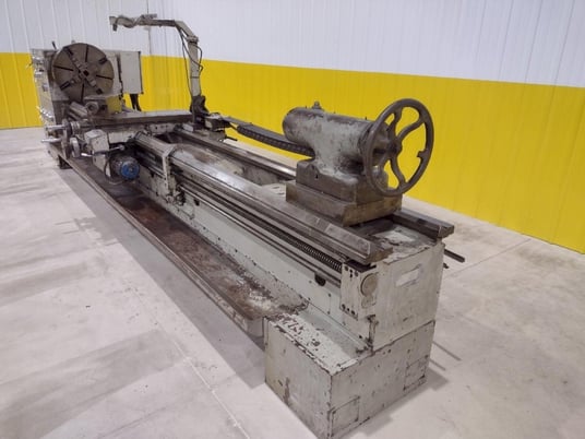 25"/35" x 157" Hercules #SPM-630x4000, gap bed lathe, 1250 RPM, loaded, 1997 - Image 5