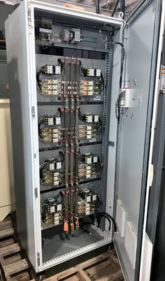 400 KVAR Staco Energy Products, PH-0400-08B-5486F3, 480 VAC, 481 amps, Nema 3R, new surplus - Image 4