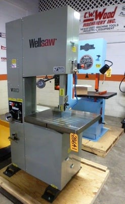 20" x 16" Wellsaw #V20F, 45-3000 FPM, 26" x26" table, 3 HP, 3/4" x 14' 9" blade, #28641 - Image 1