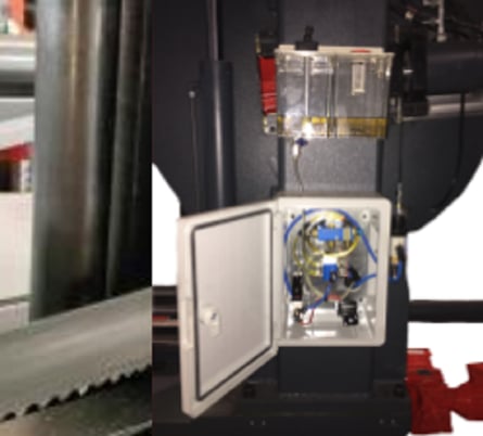 Akyapak #3ADM-1200, CNC Drill Line, 50" x 20", 3-spdl, 15" touch screen Mitsubishi C70 Control, Infeed & - Image 5