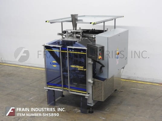 Ilapak #Vegatronic-2000, vertical form, fill and seal machine, 20-120 pkgs/min., dual belt film pull down - Image 5
