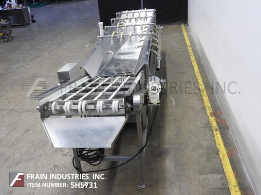 CMI Equipment & Engineering Co. #MNL, Stainless Steel, trough style, high powered, multi noozle vegetable - Image 4