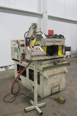 6" Dickey #6000, rotary tube end former, forming single & double beads, AB PLC - Image 2