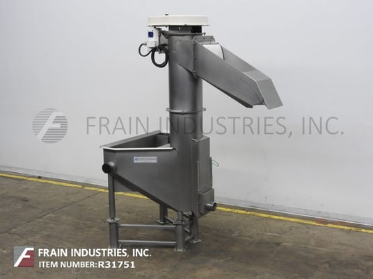 Vanmark #Hydrolift, 304 Stainless Steel, destoner and rinser, 1000-25000 lbs/Hr., 2 function operation, w/31" - Image 1