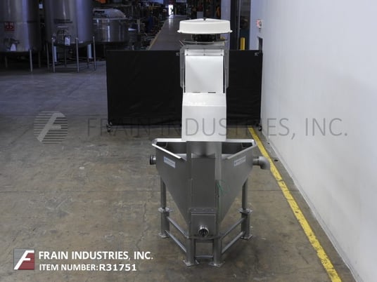 Vanmark #Hydrolift, 304 Stainless Steel, destoner and rinser, 1000-25000 lbs/Hr., 2 function operation, w/31" - Image 3