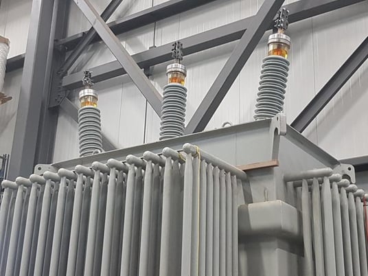 2500 KVA 67000 Primary, 480 Secondary, Westinghouse / Westinghouse, substation, ONAN, 1969 - Image 3