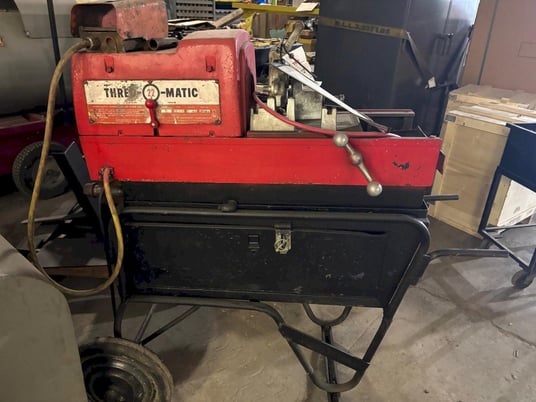 Collins #22A, Thread-O-Matic, portable pipe threading machine, serial #2860a, 1966 - Image 1