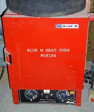 27" width x 37" H x 21" D Blue M, heat oven, 550&deg; F, 1 phase, 230 V. - Image 1
