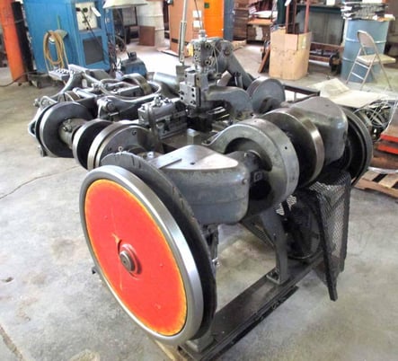 Baird #2, 4-slide, with straightener, 1/8" basic wire diameter, 1" max.strip width, 8" std feed length - Image 1