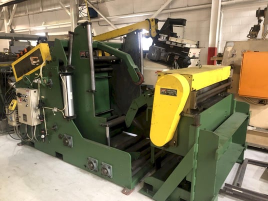 20000 lb. Mecon #200CCS48 / 500F48HD, 48" coil width, .175" coil thickness - Image 2