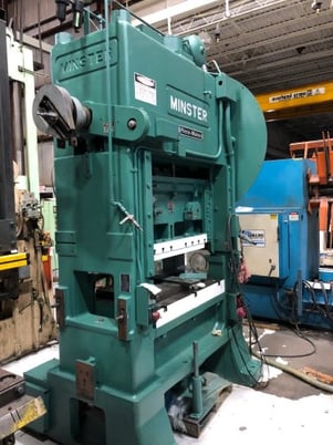 100 Ton, Minster #P2-100-48 Piece-maker, 3" stroke, 20" Shut Height, 4" adj, 48" LR x 31" front back, 200 SPM - Image 2