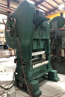 100 Ton, Minster #P2-100-48 Piece-maker, 3" stroke, 20" Shut Height, 4" adj, 48" LR x 31" front back, 200 SPM - Image 5