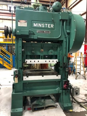 100 Ton, Minster #P2-100-48 Piece-maker, 3" stroke, 20" Shut Height, 4" adj, 48" LR x 31" front back, 200 SPM - Image 6