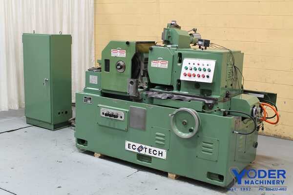 side mount tool changer / Ecotech No. M10100, centerless grinder, 4", 20" x8" x12" grind wheel, 2006, #59879 - Image 1