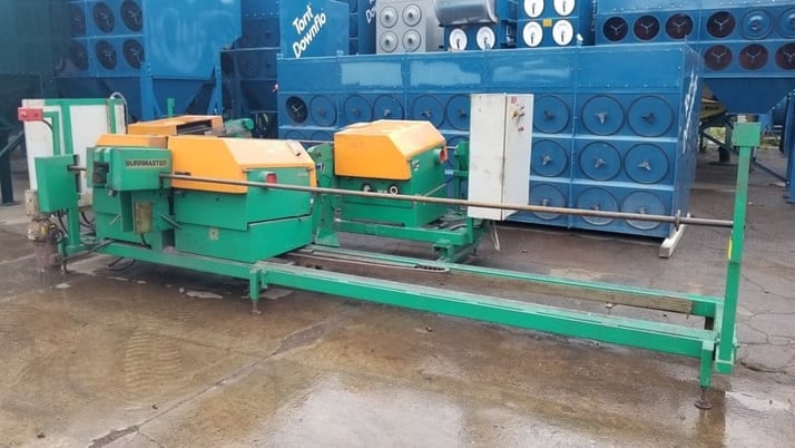 Kent Burrmaster #1-120 tube end deburring machine, 3/8"-2-1/2" diameter tibe, 8"-80" tube length - Image 1