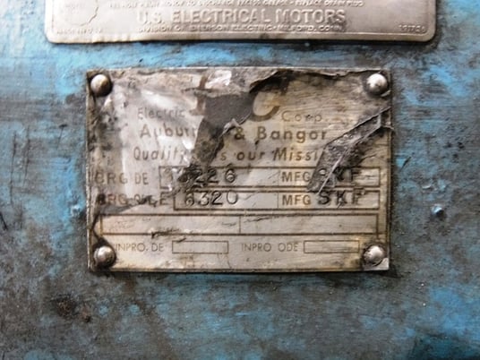 500 HP 900 RPM U.S. Motors, Frame 5811M, Drip-Proof Ball Bearing, 2300 Volts - Image 5