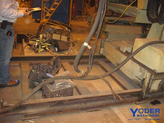 14' x 14' Ransome #SHD welding manipulator, 1984, #61076 - Image 9