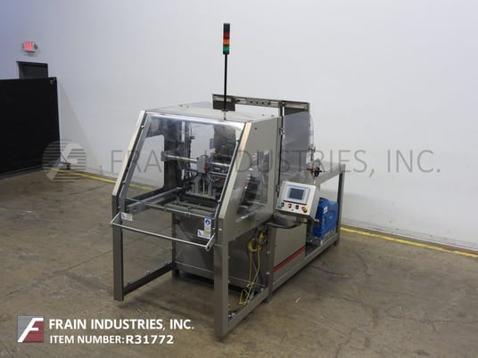 Delkor #TFM-1201, automatic, single head, tray former, up to 55 cycles/minute, 2 suction cup reciprocating - Image 1