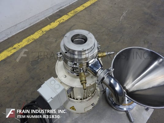 Fryma #MZ-80/A, Stainless Steel, toothed colloid mill, 100-1000 liters/hr., for - Image 2