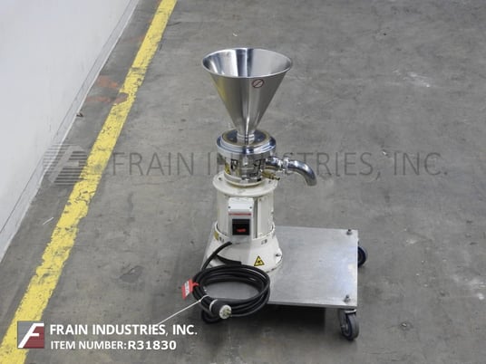 Fryma #MZ-80/A, Stainless Steel, toothed colloid mill, 100-1000