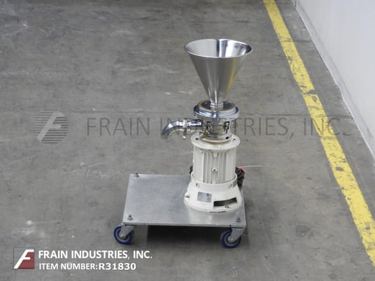 Fryma #MZ-80/A, Stainless Steel, toothed colloid mill, 100-1000 liters/hr., for - Image 4